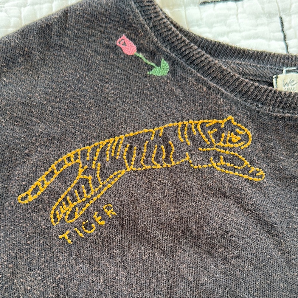 Free People Black Graphic Tee - Picture 3 of 3
